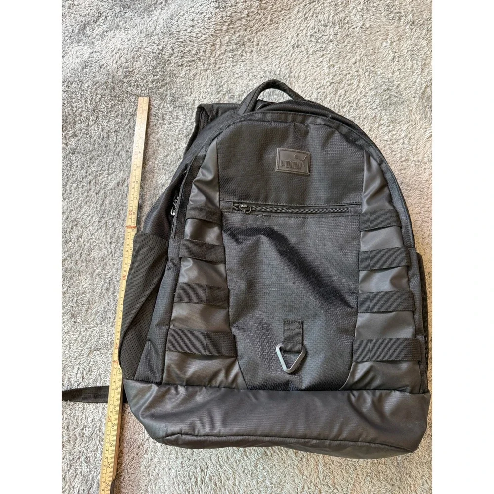 Puma Unisex Tactical Style Backpack One Size Black Durable Utility Bag